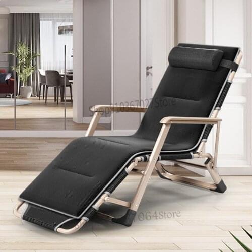 Elderly Winter And Summer Dual-purpose Balcony Leisure Chair Foldable For Sunbathing And Comfortable Summer Lazy Home Recliner