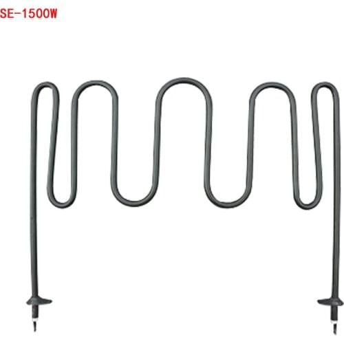 Electric tubular heating element air heating element heater tube heating pipe 1000w 1500w 2000w 2670w 3000w