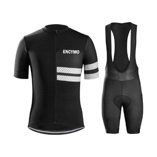 Summer cycling jersey Mens style short sleeves cycling clothing sportswear outdoor mtb ciclismo bike clothing ENCYMO