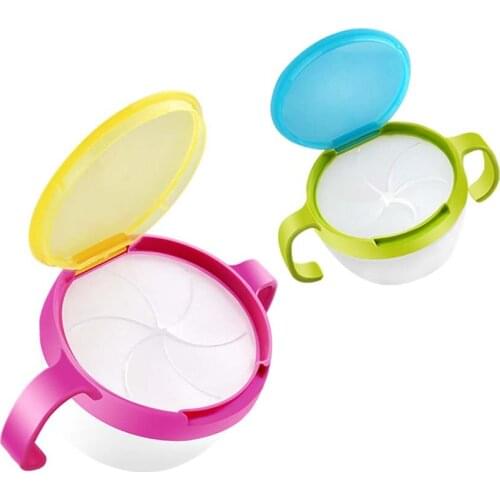 Cute Cartoon Baby Infant Feeding Plate Lunch Box Baby Feeding Bowl Fruit Cookie Snack Dishes Tableware For Kids