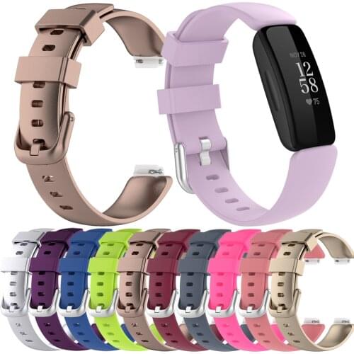 Soft Silicone Bracelet Strap For Fitbit Inspire 2 Watch Wrist Band Correa For Fitbit Inspire 2 Sports Band Loop