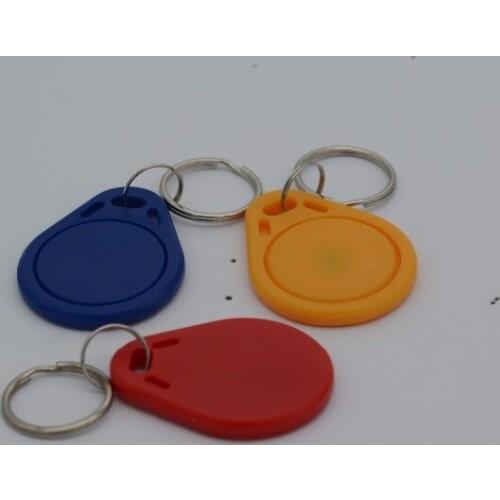 Wholesale 1000pcs/lot EM4305 125KHz writable keychain rfid tag