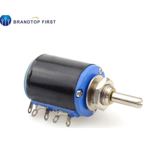 WXD3-12 1W 100 220 470 1K 2K2 3K3 4K7 10K 22K 33K 47K Ohm 100R 220R 470R 2.2K 3.3K 4.7K WXD3-12-1W Potentiometer with nut