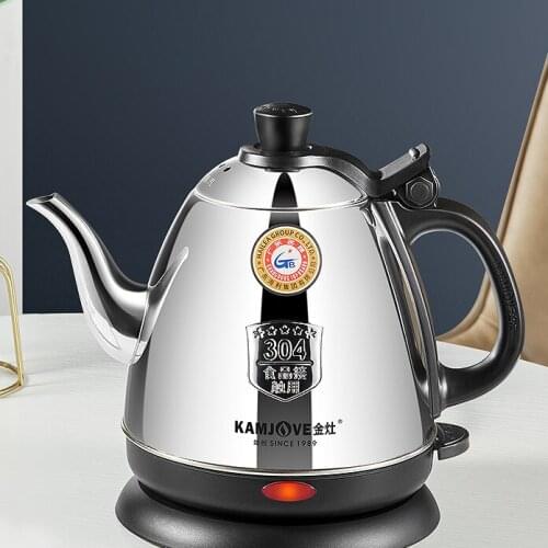 Travel Water Kettle Electric 110v Temperature Coffee Metal Water Kettles Portable Hot Jarra Electrica Utensils Kitchen EH50WK