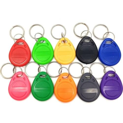 10pcs T5577 EM4305 Copy Rewritable Writable Rewrite Duplicate RFID Tag Can Copy EM4100 125khz card Proximity Token Keyfobs