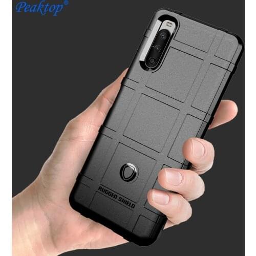 Silicone Case For Sony Xperia 1 10 III Military Protect Rugged Shield Shockproof Armor Cover For Sony 1III 10III Phone Case