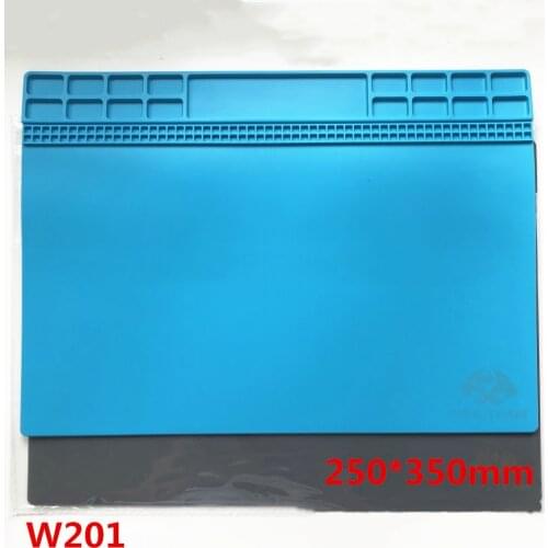 Heat Insulation Silicone Pad High Temperature Resistant Repair Workbench Soldering Iron Welding Table Mat for Phone Repair Tools