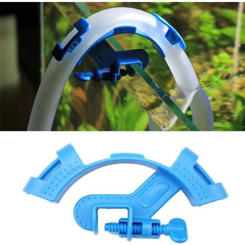 High Quality Aquarium Water Pipe Holder Plastuc Water Tube Clamp Drainage Water Pipe Fixture Fixed Clip Fish Tank Hose Holder