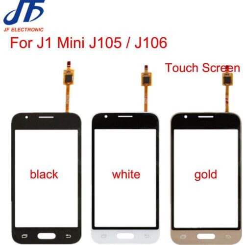 High Quality 4.0" For Samsung Galaxy J1 Mini J105 SM-J105F / J106 Touch Screen Digitizer Front Glass Lens 10pcs/lot