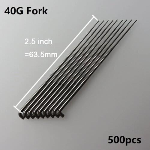 500pcs 40G Fork Reborn Needles for Mohair
