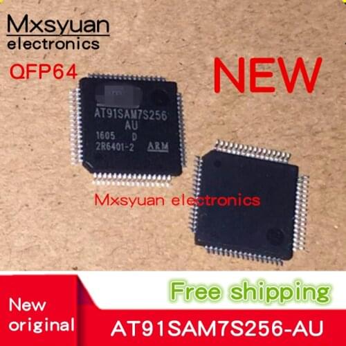 5PCS~50PCS/LOT AT91SAM7S256-AU AT91SAM7S256 QFP64 New Original