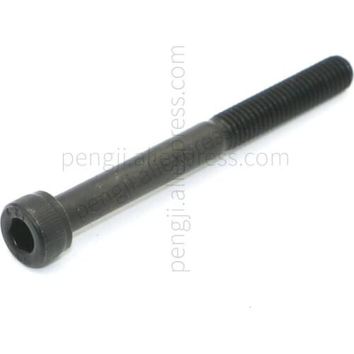 50PCS M5 - 0.8 x 50mm Socket Head Cap Screws Metric, Allen Socket Drive, 12.9 Grade Alloy Steel, DIN 912, Black Oxide Finish