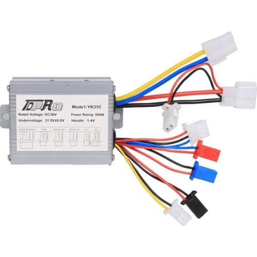 36V 350W Electric Bicycle E-bike Scooter Brush DC Motor Speed Controller ATV Quad Electric Bike Bicycle