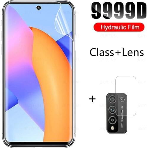 Full Cover Hydrogel Film On The For Honor 10 Screen Protector For Honor 10I 10 Lite 10x Lite Phone Camera Protective Lens Film