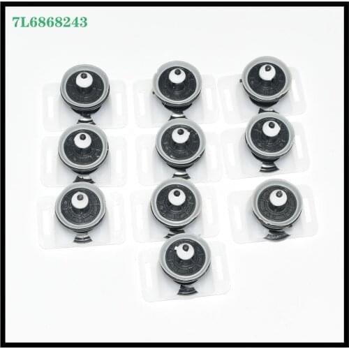 10 Pcs automobile interior door assembly fastening clamp belt base For Passat Golf Polo A4 7L6868243 7L6 868 243