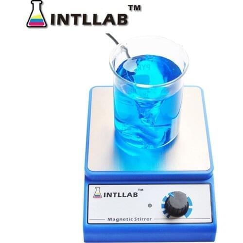 INTLLAB Magnetic Stirrer Magnetic Mixer with Stir Bar 3000 rpm Max Stirring Capacity: 3000ml
