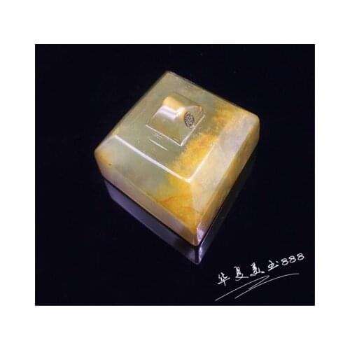 Ancient antique jade room stationery, seals, handlebars, B 02