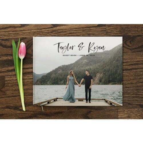 Wedding Guest Book Alternative Photo Album,Custom Wedding Guest Book,Personalized Wedding Gift,Customized Photo Guest Book