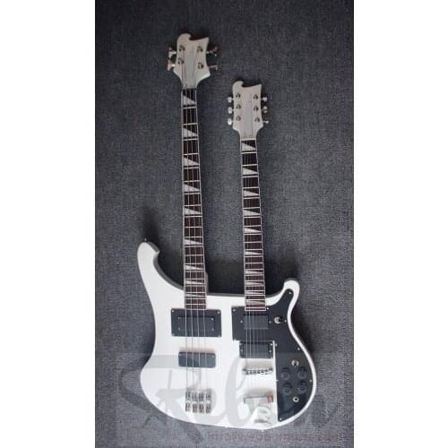 Weifang Rebon ricken double neck electric guitar&electric bass guitar