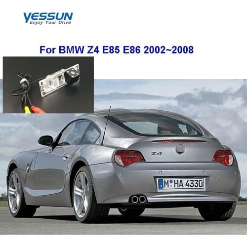 Yessun car License Plate Rear View Camera 4 LED Night Vision 170 Degree HD For BMW Z4 E85 E86 2002~2008