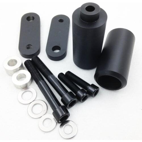 Aftermarket Free Shipping Motorcycle Parts No Cut Frame Slider Crash Protector For Honda 2004 2005 CBR 1000RR 1000 RR Black