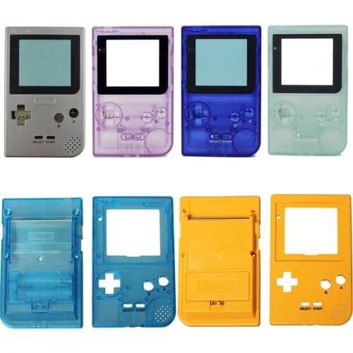 10 set Game Replacement Case Plastic Shell Cover for Nintendo Gameboy Pocket Game Console for GBP Console Case housing