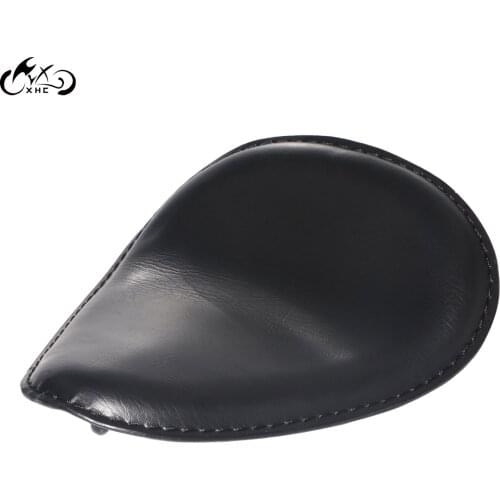 Black Motorcycle Solo Seat Fit For Harley Honda Yamaha Kawasaki Suzuki Sportster Bobber Chopper Custom Dyna Fat Bob FXDF