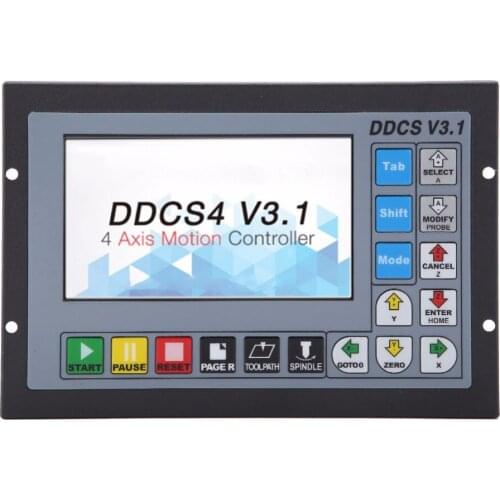 DDCSV3.1 CNC 3/4 Axis Offline Stand alone controller for Engraving Drilling Milling Machine 500KHz+MPG Handwheel