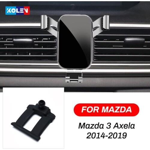 For Mazda 3 Axela 2014 2015 2016 2017 2018 2019 Car Mobile Phone Holder Gravity Air Vent Stand Smart Phone Navigation Bracket