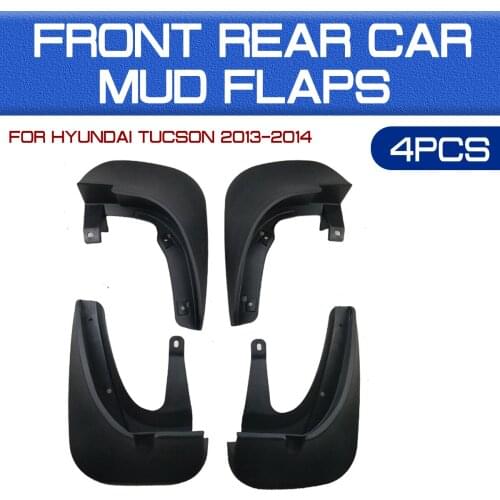 For HYUNDAI TUCSON 2008 2009 2010 2011-2019 Car Front Rear Car Mudguards Fender Flares Mud Guard Flap Anti Splash Mudflaps