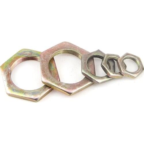 GB808 fine thread nut lighting nut Anglo American thin nut 3/8-24 3/8-32