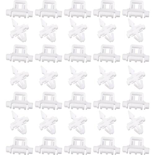 A0019884981 35Pcs/Set Car Door Quarter Panel Moulding Trim Clip Clamp Fairing Fit for Mercedes Benz W124 S124 W201 A124 C124