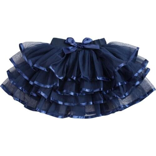 Summer Children Kids Girls Yarns Tutu Skirt Dance Costumes Layers Party Skirts Clothes