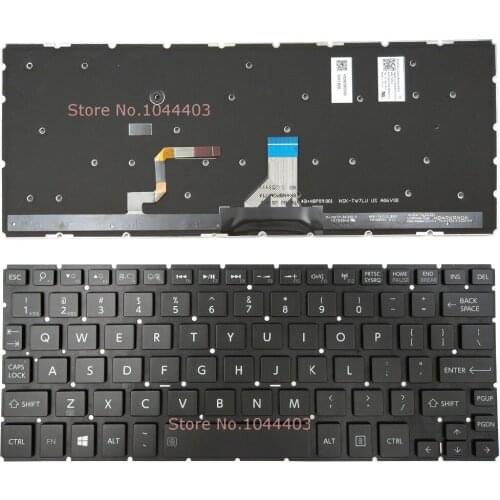 New laptop keyboard for toshiba Satellite P20W-C-103 P20W-C-106 P20W-CST3N01 P20W-CST3N02 US With Backlit Without Frame
