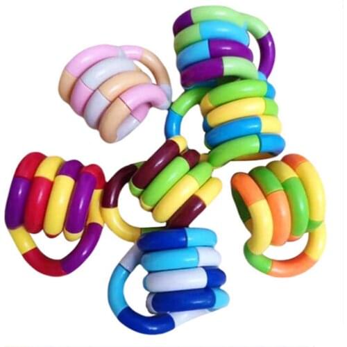 New Roller Twist Fidget Toys Anti Stress Adult Brain Relax Decompression Child Rope For Stress Kids Antistress Focus Toy