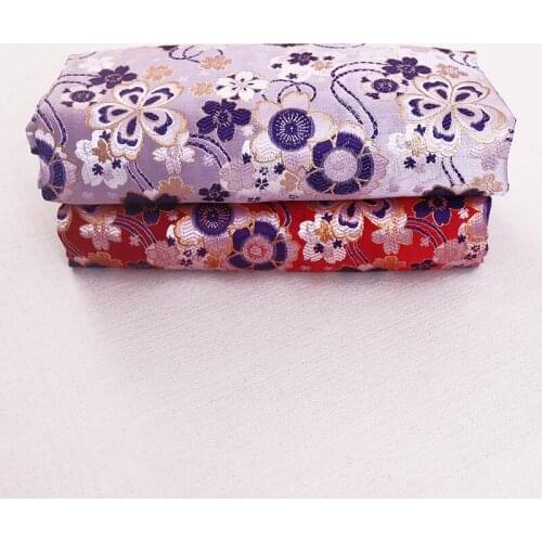 Chinese pattern brocade jacquard fabrics for sewing cheongsam and kimono DIY design material