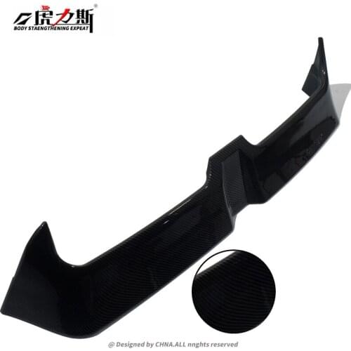 Suitable For Vw Golf High 6-wing Modified Spoiler Sports Carbon Fiber Pattern