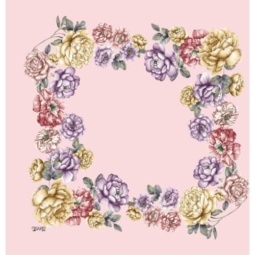 REYYAN SILK HOLLOW OYALIK WRITING PATTERN-16285-RENK-23