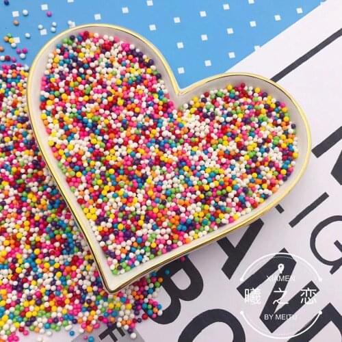 Edible Sugar Cake Decorations Sprinkles Mixes Beads Baking Cups Metallic Sphere Sprinkles Cake Decorating Supplies