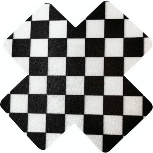 Sexy 50 Pairs (100Pcs)ultra-thin Plaid Chest Sticker Breathable Disposable Adhesive nipple cover Invisible bra Breast Pasties