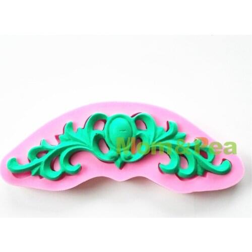 Mom&Pea 0731 Free Shipping Silicone Mold Cake Decoration Fondant Cake 3D Mold Food Grade