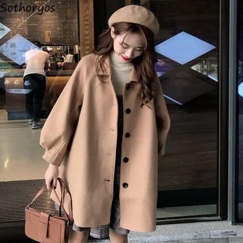 Женские пальто оверсайз Sothoryos China At AliExpress