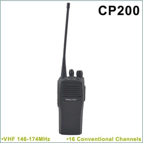 Brand New CP200 VHF 146-174MHz 16 Conventional Channels Portable Two-Way Radio(for motorola)