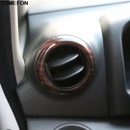 TOMEFON For Nissan NV200 2010 2011 ABS Wood Paint Air Vent Inner Door Handle Window Switch Gear Shifter Panel Interior Trim