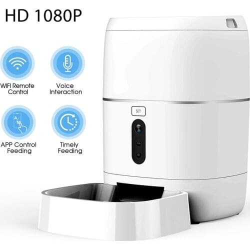 TY-1080P-BL6 Smart Automatic Pet Feeder Wireless Camera Support Smart Home Networking Remote Pet Feeder Safety