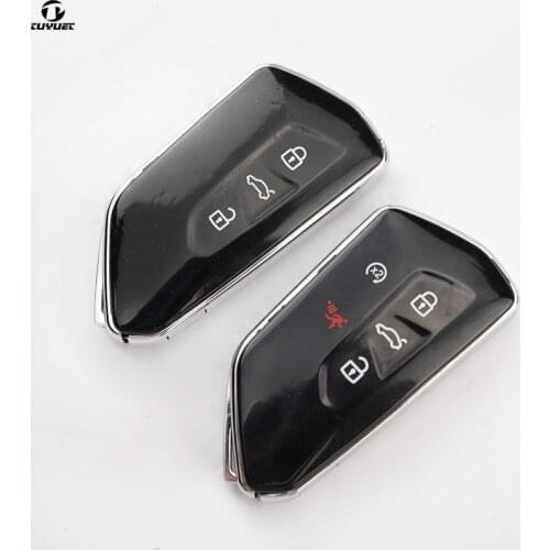 Smart Remote Key Shell for VW Gol 8 Tuang Tiguan Tayron KDZA25 Replacement Car Key Blanks Case