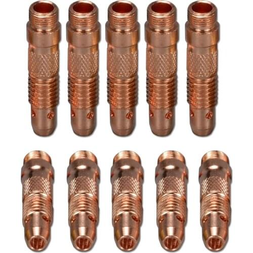 406488 TIG Collet Body 4.0mm Fit SR WP 17 18 26 TIG Welding Torch 10pk