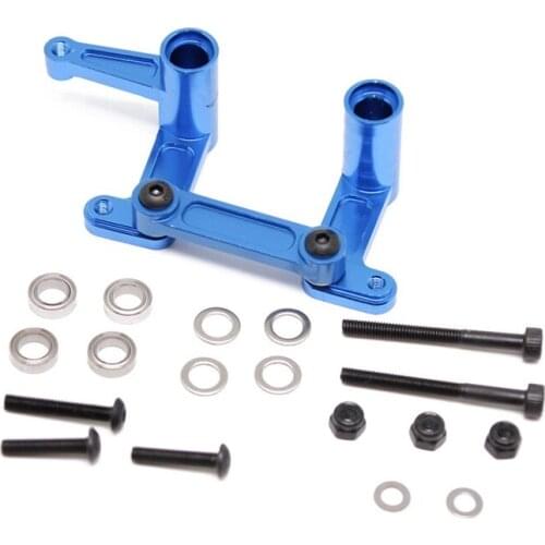 Aluminum Steering Assembly Bellcranks Drag Link 3743 for Traxxas 2WD Slash Rustler Bandit 1/10 RC Car Upgrade Parts