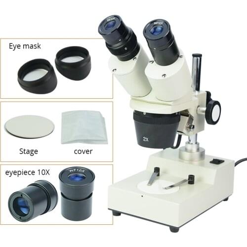 20X 40X binocular stereo microscope TX-3B for PCB mobile phone reapair inspection