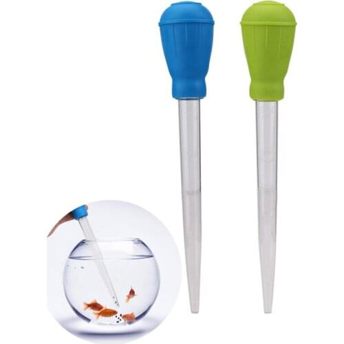 30ml Suction Pipe Filter Pump Aquarium Manual Mini Fish Tank Siphon Sediment Residual Feed Water Cleaner Cleaning Tools